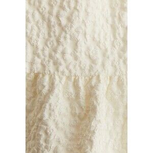 H&M Girls Jacquard-weave Tiered Dress Sz 8/9